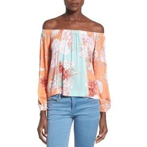 MINKPINK Backyard Bliss off-the-shoulder top
